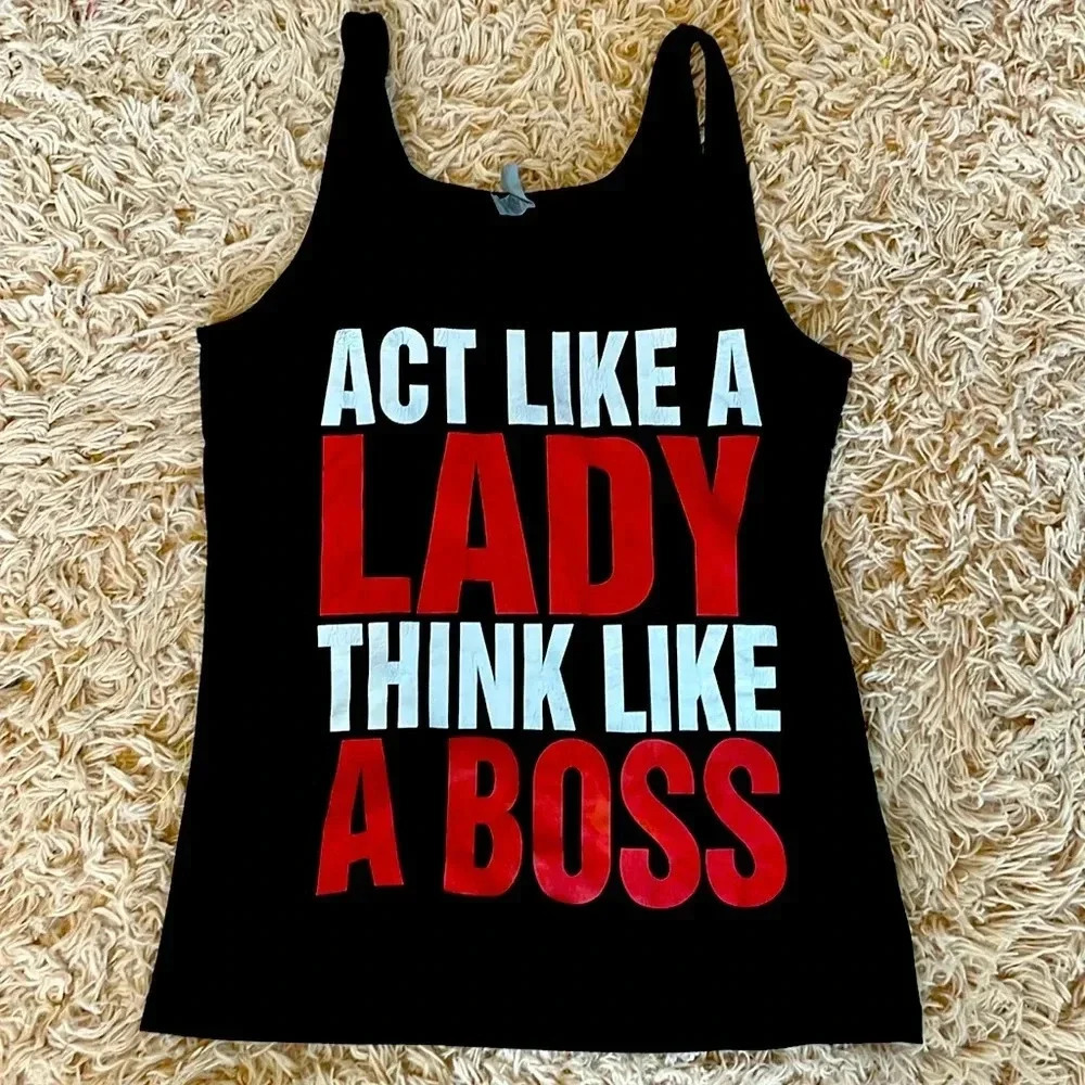Boss lady tank